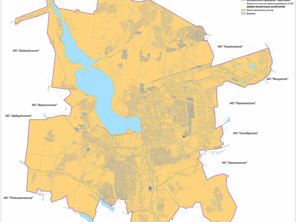 Карта планируемых границ городского округа