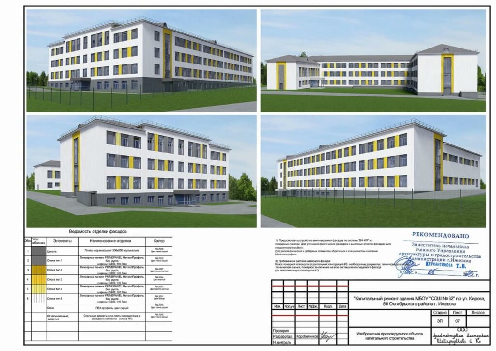 Разработка и согласование эскизного проекта